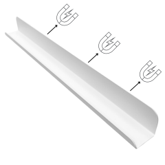 Magneetbord plankje | Wit